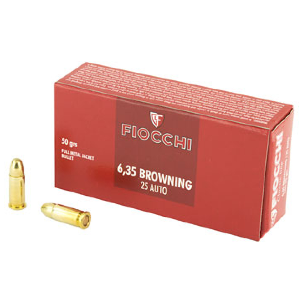 F25ap_1. Jpg - fiocchi 25acp 50gr fmj 50/1000 - f25ap 1