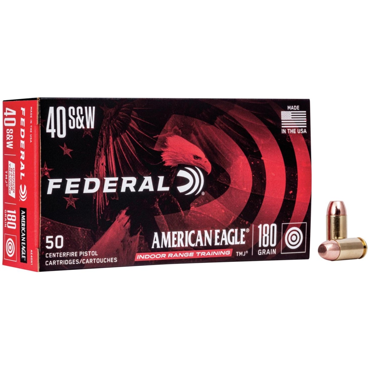 Faae40n1_1. Jpg - american eagle irt handgun ammunition. 40 s&w 180 gr tmj 1000 fps 50/ct - faae40n1 1