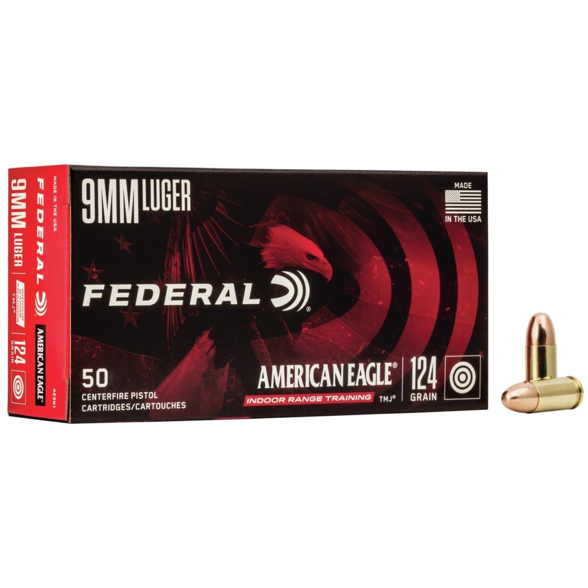 Faae9n1_1. Jpg - american eagle irt handgun ammunition 9mm luger 124 gr. Tmj 1120 fps 50/ct - faae9n1 1