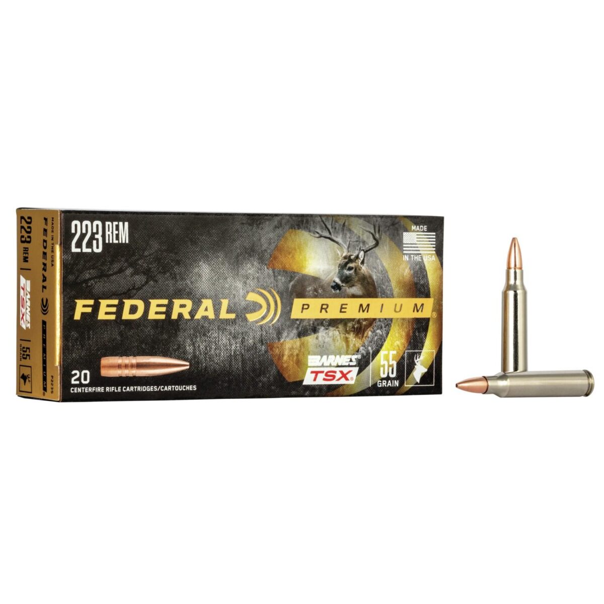 Fap223s_1. Jpg - federal. 223 rem 55gr barnes tsx ammo 20rd - fap223s 1