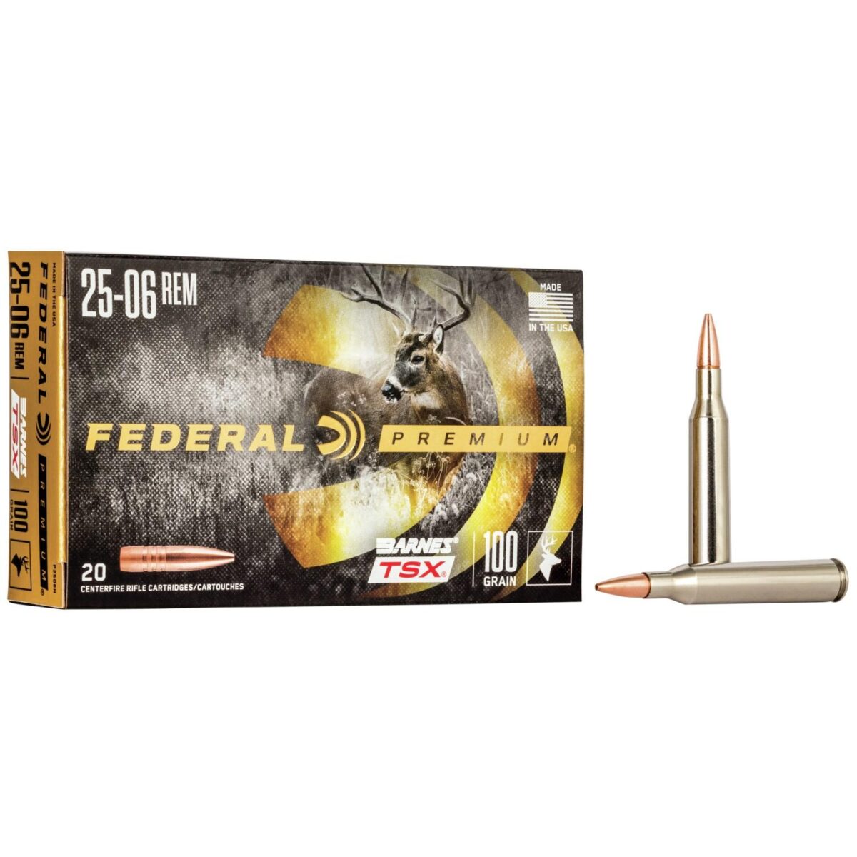 Fap2506h_1. Jpg - federal 25-06 rem 100gr barnes tsx ammo 20rd - fap2506h 1