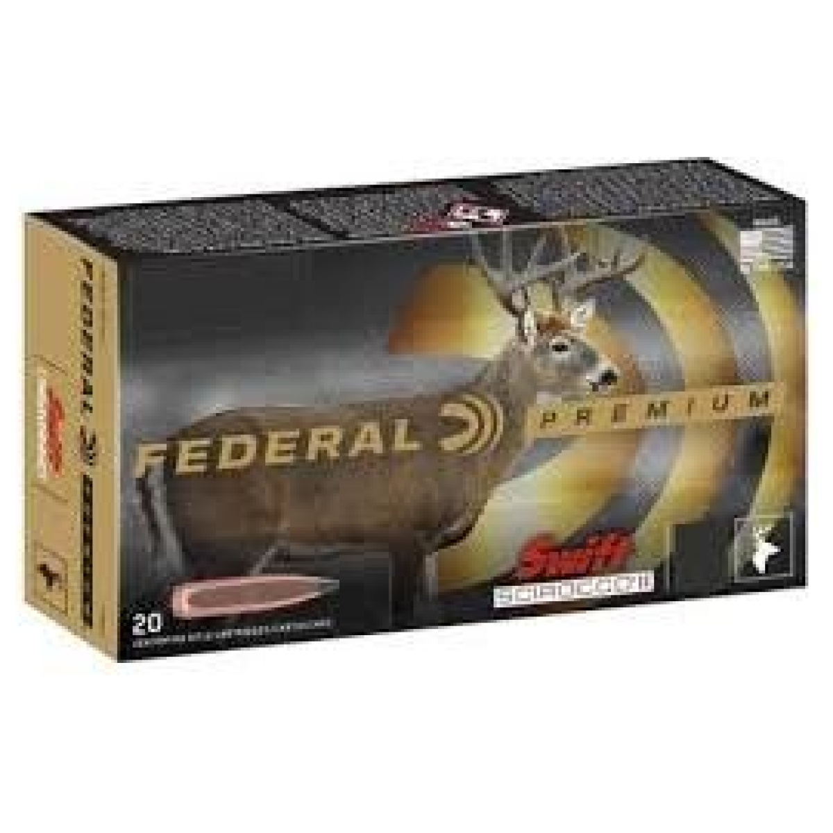 Fap270ss1_1. Jpg - federal swift scirocco ii rifle ammunition. 270 win 130 gr poly tip 3050 fps 20/ct - fap270ss1 1