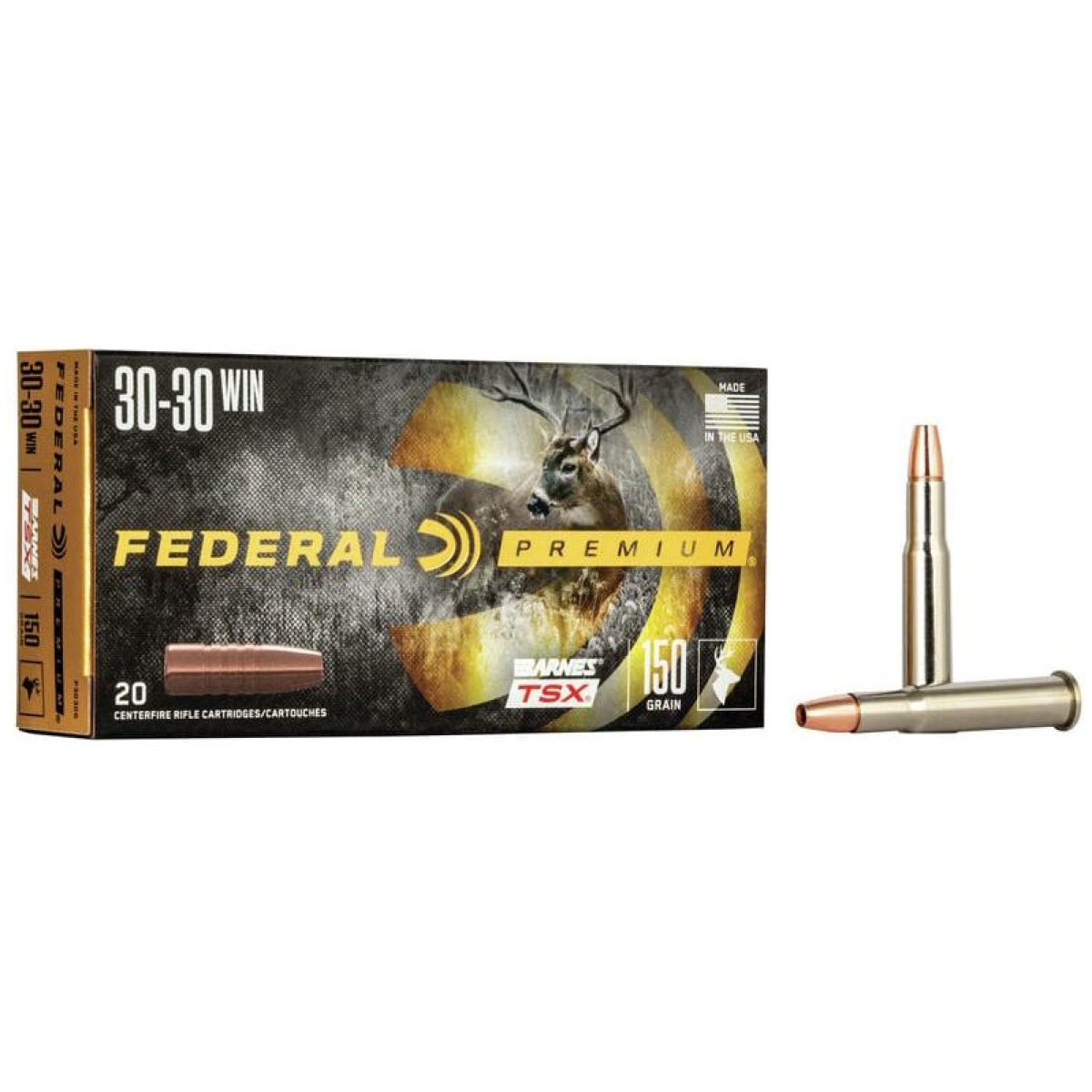 Fap3030g_2. Jpg - federal barnes tsx rifle ammunition. 30-30 win 150gr solid 2220 fps 20/ct - fap3030g 2