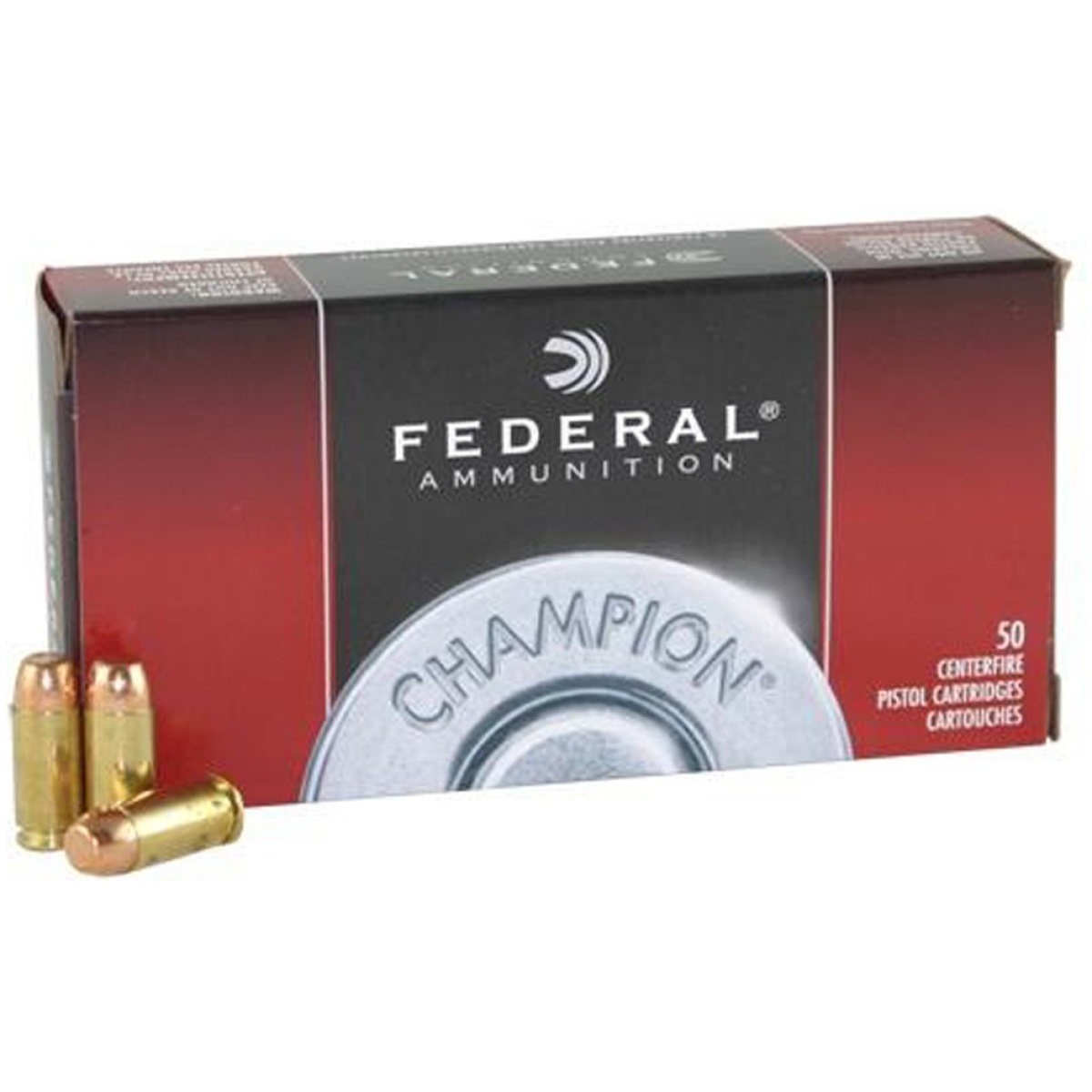 Fawm5223. Jpg - federal champion handgun ammunition. 40 s&w 180 gr fmj 50/box - fawm5223