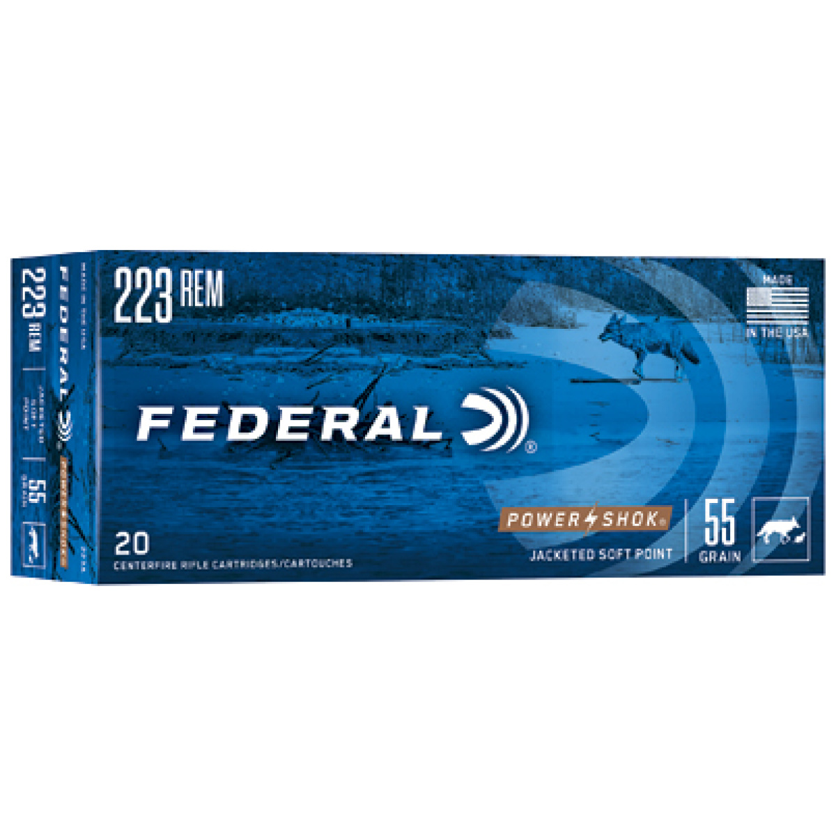 Fe223a_1. Jpg - fed pwrshk 223rem 55gr sp 20/200 - fe223a 1