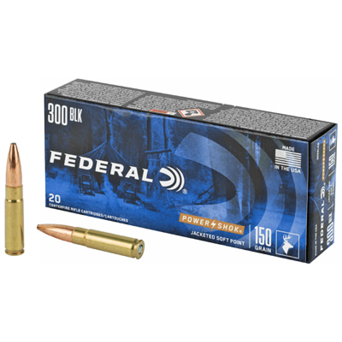 Fe300blkb_1. Jpg - fed 300blk 150gr power-shk sp 20/200 - fe300blkb 1