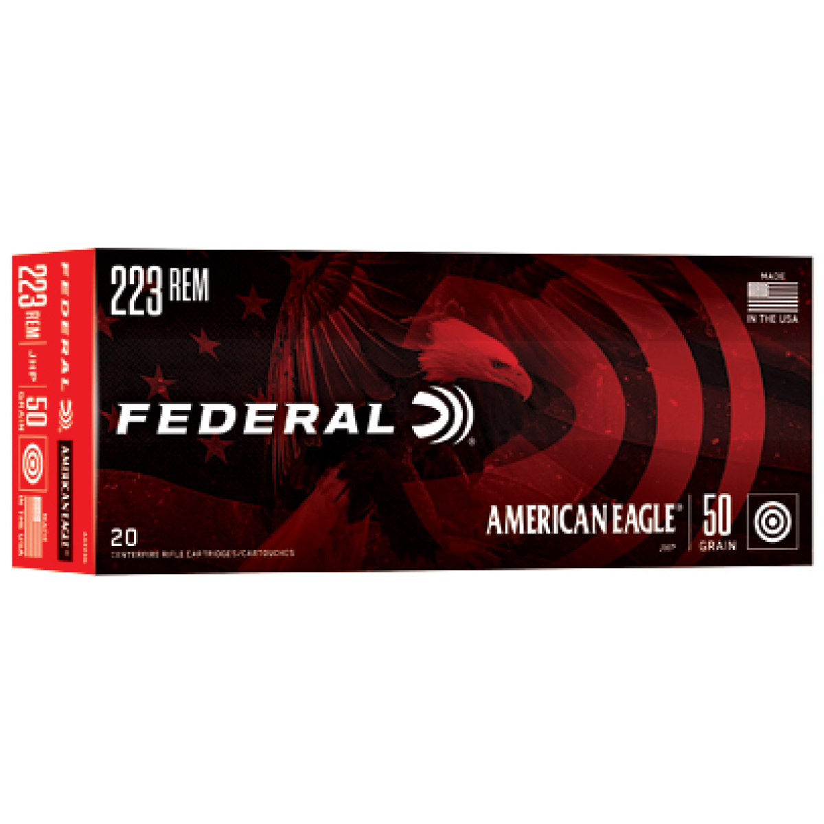 Feae223g_1. Jpg - fed am eagle 223 rem 50gr jhp 20/500 - feae223g 1