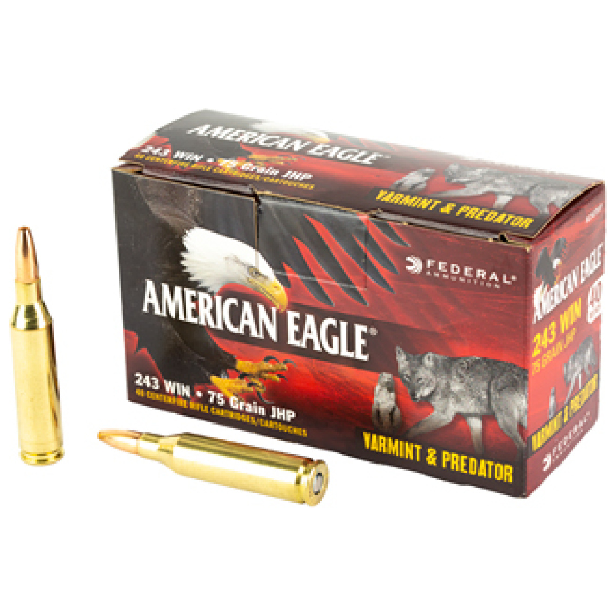 Feae24375vp_1. Jpg - fed am eagle v&p 243win 75gr 40/200 - feae24375vp 1