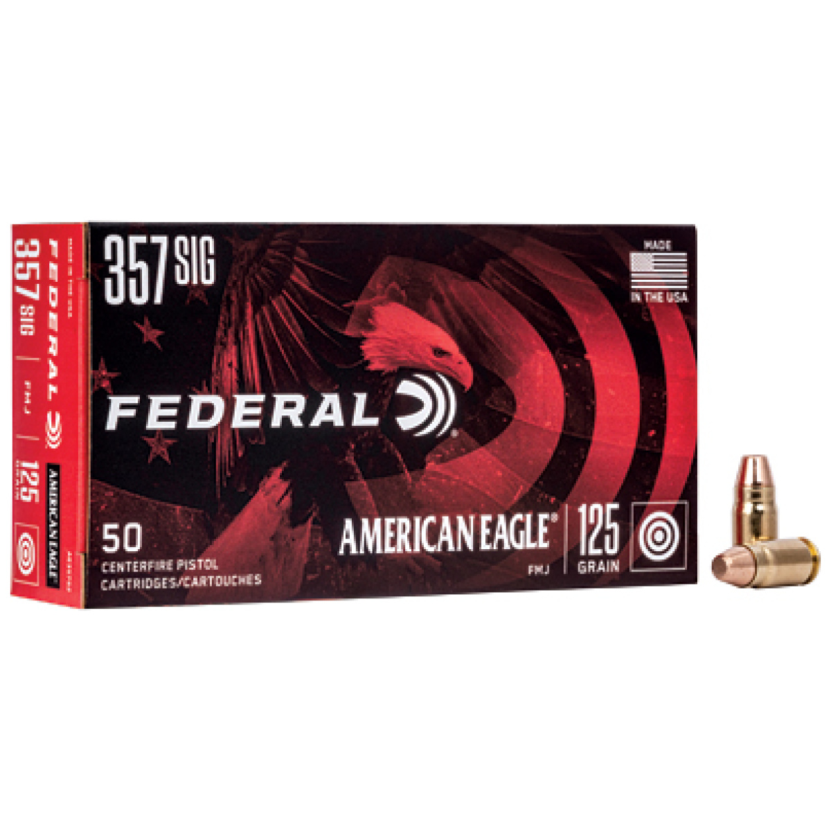 Feae357s2_1. Jpg - fed am eagl 357sig 125gr fmj 50/1000 - feae357s2 1