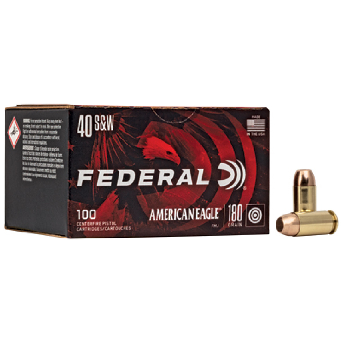 Feae40r100_1. Jpg - fed am eagle 40s&w 180gr fmj 100/500 - feae40r100 1