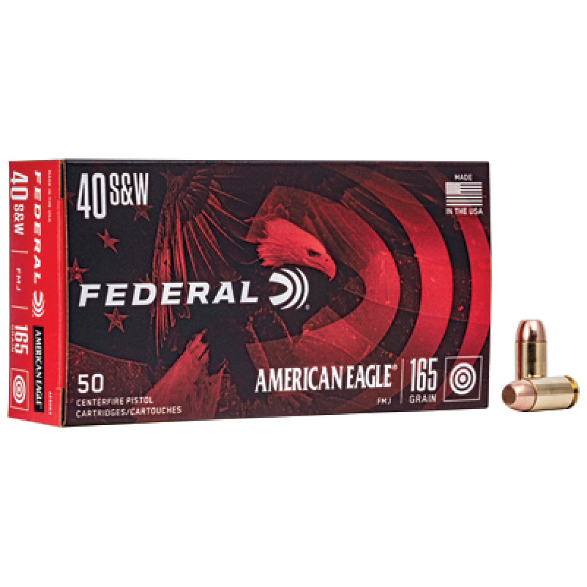 Feae40r3_1. Jpg - fed am eagle 40s&w 165gr fmj 50/1000 - feae40r3 1