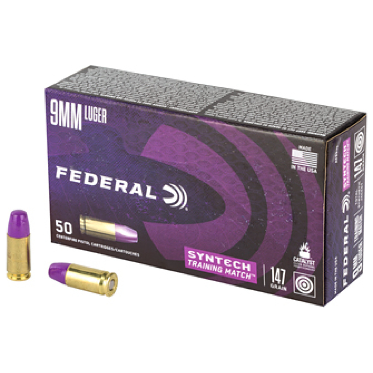 Feae9sj3_1. Jpg - fed ae 9mm 147gr trn mtch tsj 50/500 - feae9sj3 1