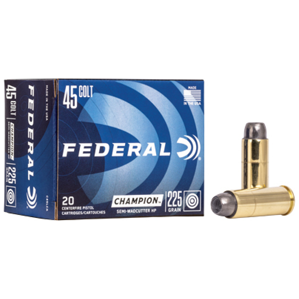 Fec45lca_1. Jpg - fed champ 45lc 225gr swchp 20/500 - fec45lca 1