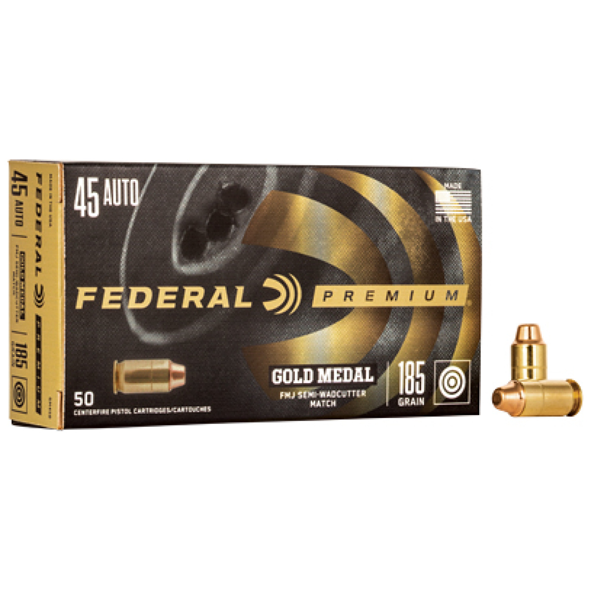 Fegm45b_1. Jpg - fed gold mdl 45acp 185 fm/sw 50/1000 - fegm45b 1