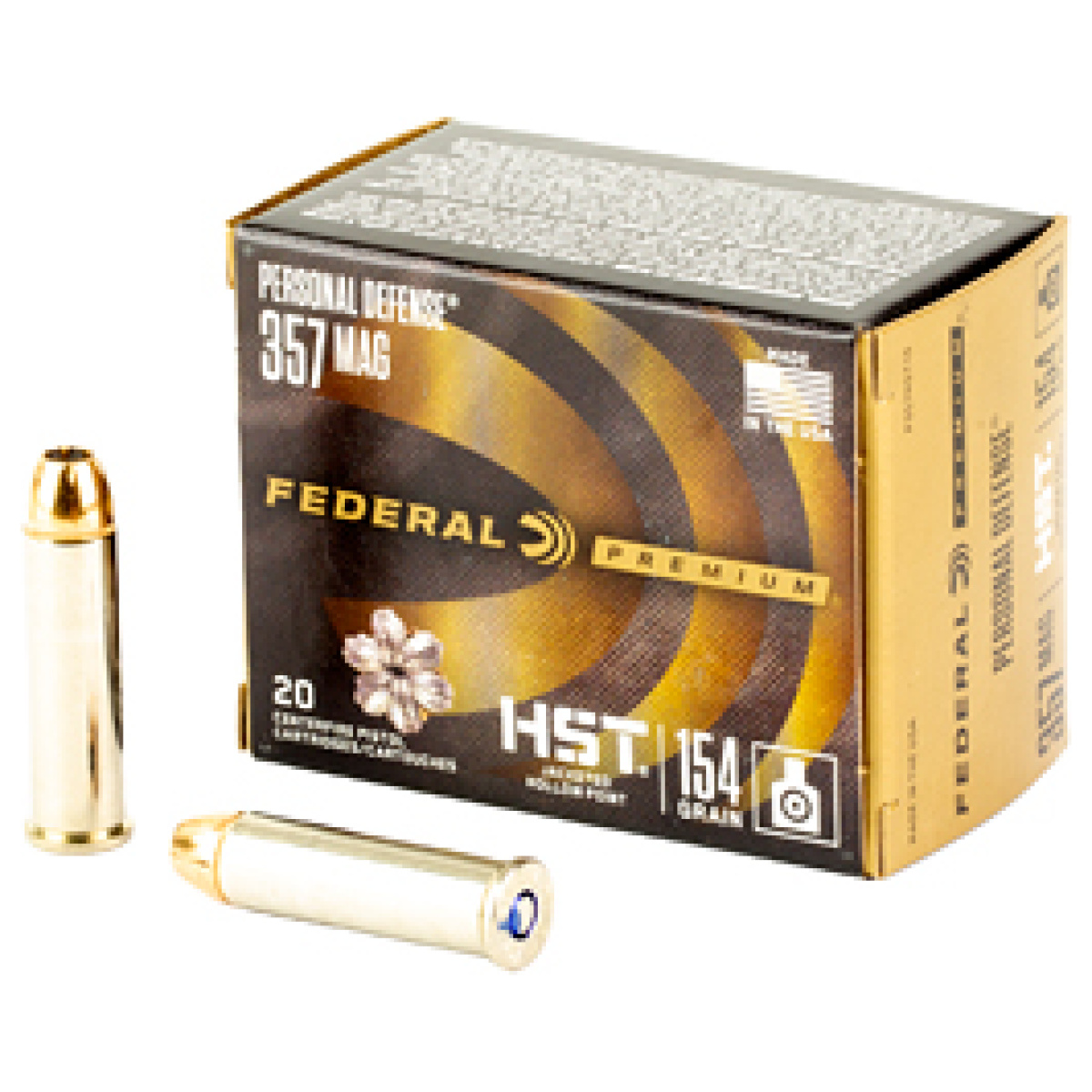 Fep357hst1s_1. Jpg - fed prm 357mag 154gr hst jhp 20/200 - fep357hst1s 1