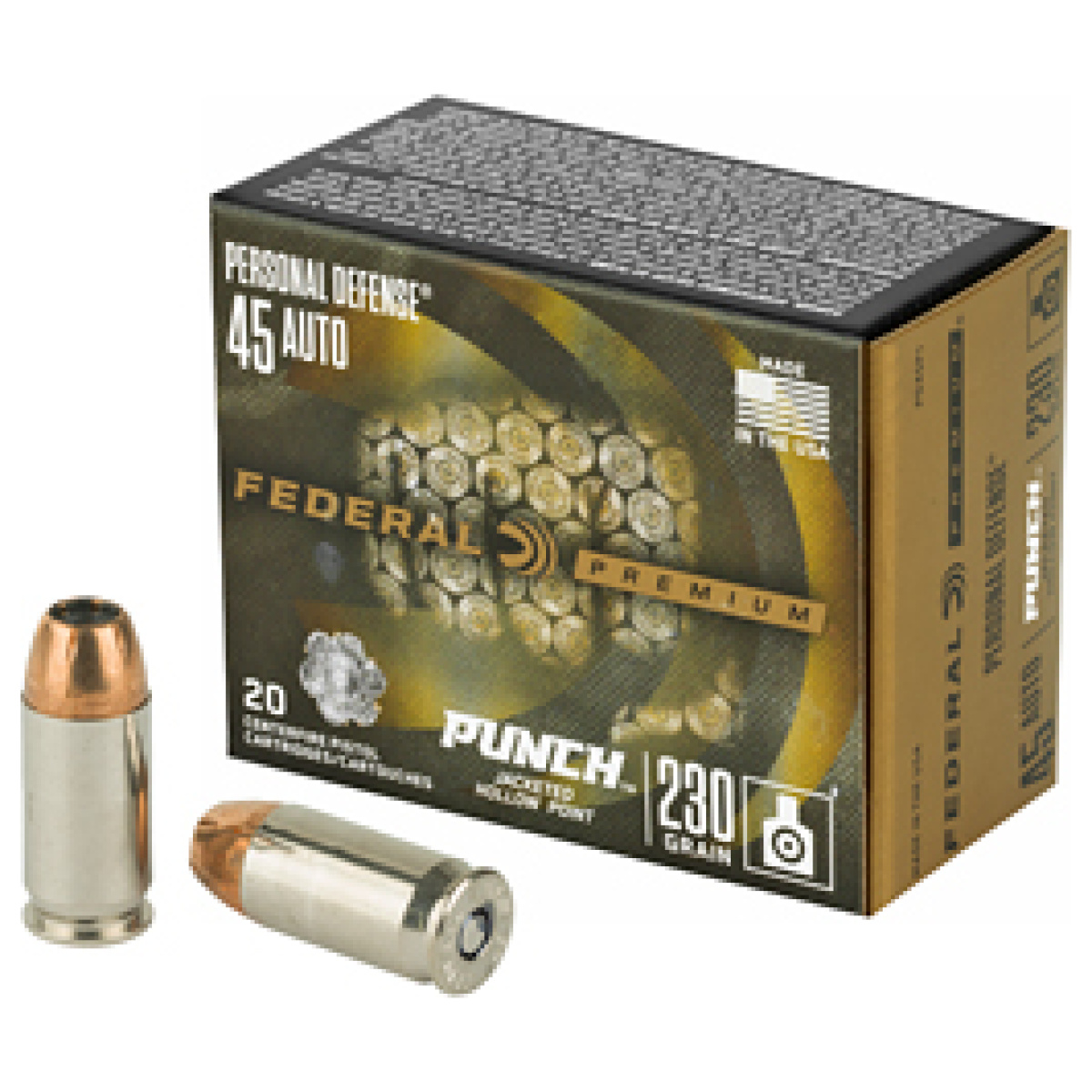 Fepd45p1_1. Jpg - fed punch 45acp 230gr jhp 20/200 - fepd45p1 1