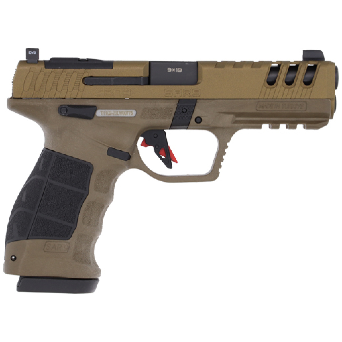 Gsar9g3br. Jpg - sar usa sar9 pistol 9mm gen 3 - gsar9g3br