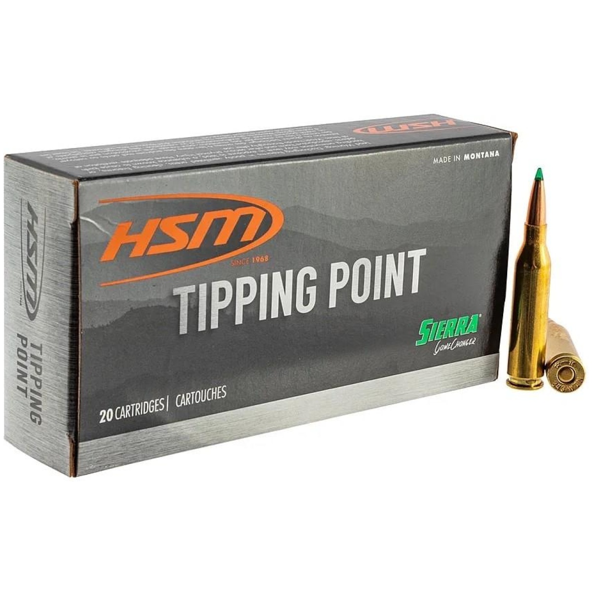 Hehsm7mm0812n-1. Jpg - hsm tipping point 2 rifle ammunition 7mm-08 rem 162 gr sst 20/ct - hehsm7mm0812n 1