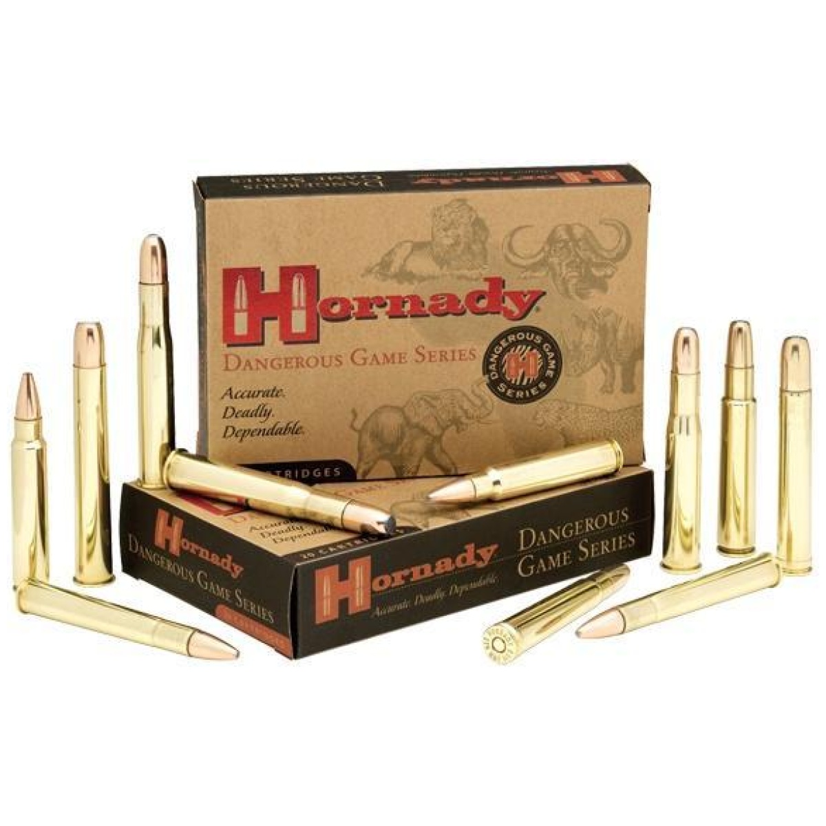 Ho8237. Jpg - hornady dangerous game series rifle ammunition. 376 steyr 270 gr sp-rp 2600 fps - 20/box - ho8237