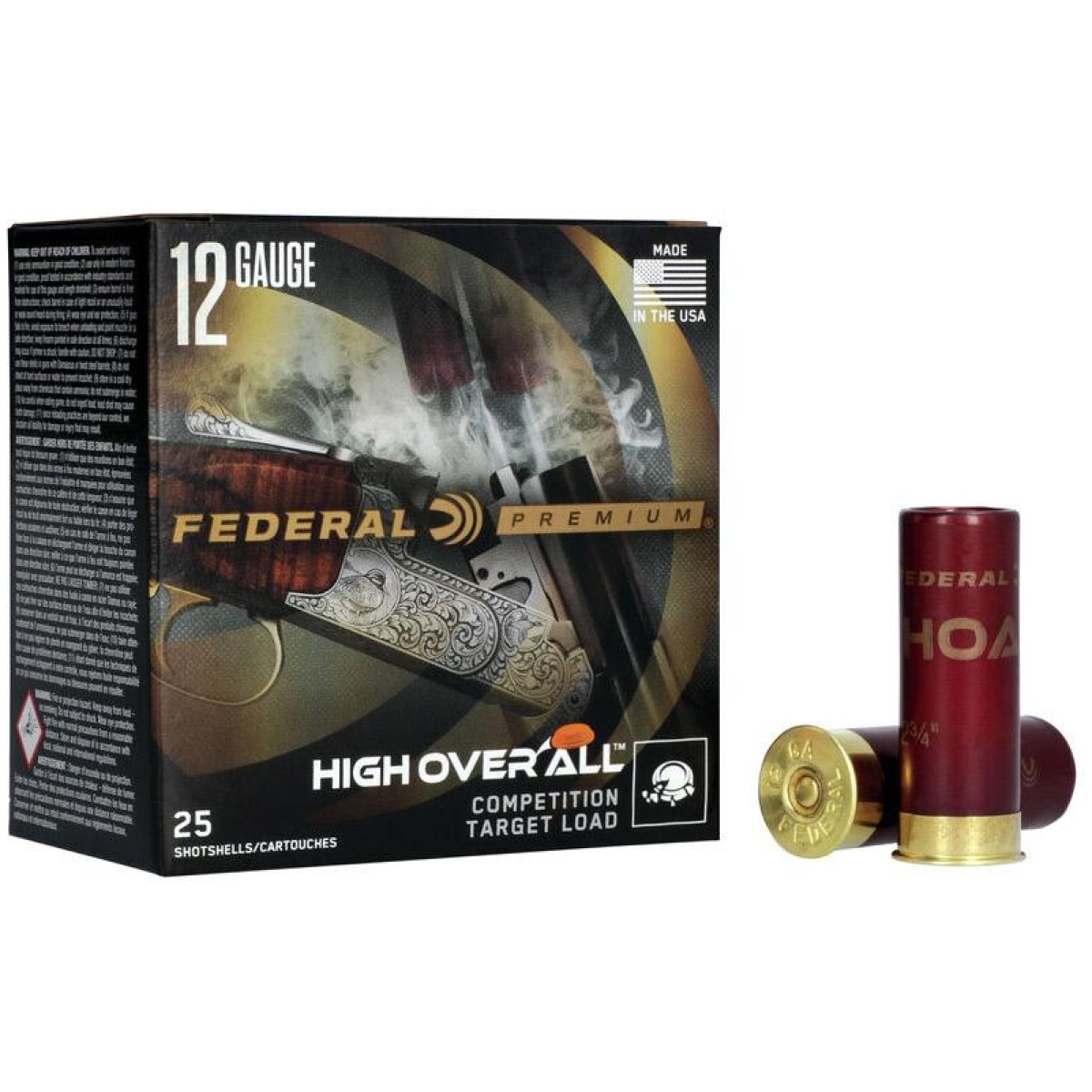 Hoa_1. Jpg - federal high over all shotshells 12ga 2-3/4" 1oz 1250 fps #7. 5 25/ct - hoa 1