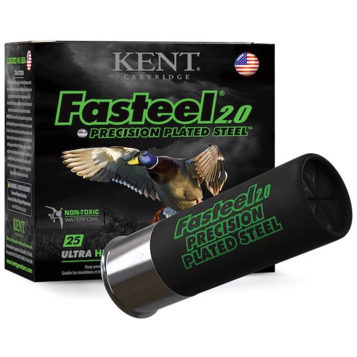 Kik122fs302_15. Jpg - kent fasteel 2. 0 shotshells 12 ga 3-1/2" 1-3/8oz 1550 fps #2 25/ct - kik122fs302 15