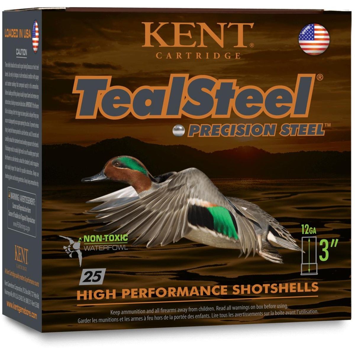 Kikts123365. Jpg - kent teal steel shotshells 20 ga 3" 1oz 1350 fps #6 25/ct - kikts123365