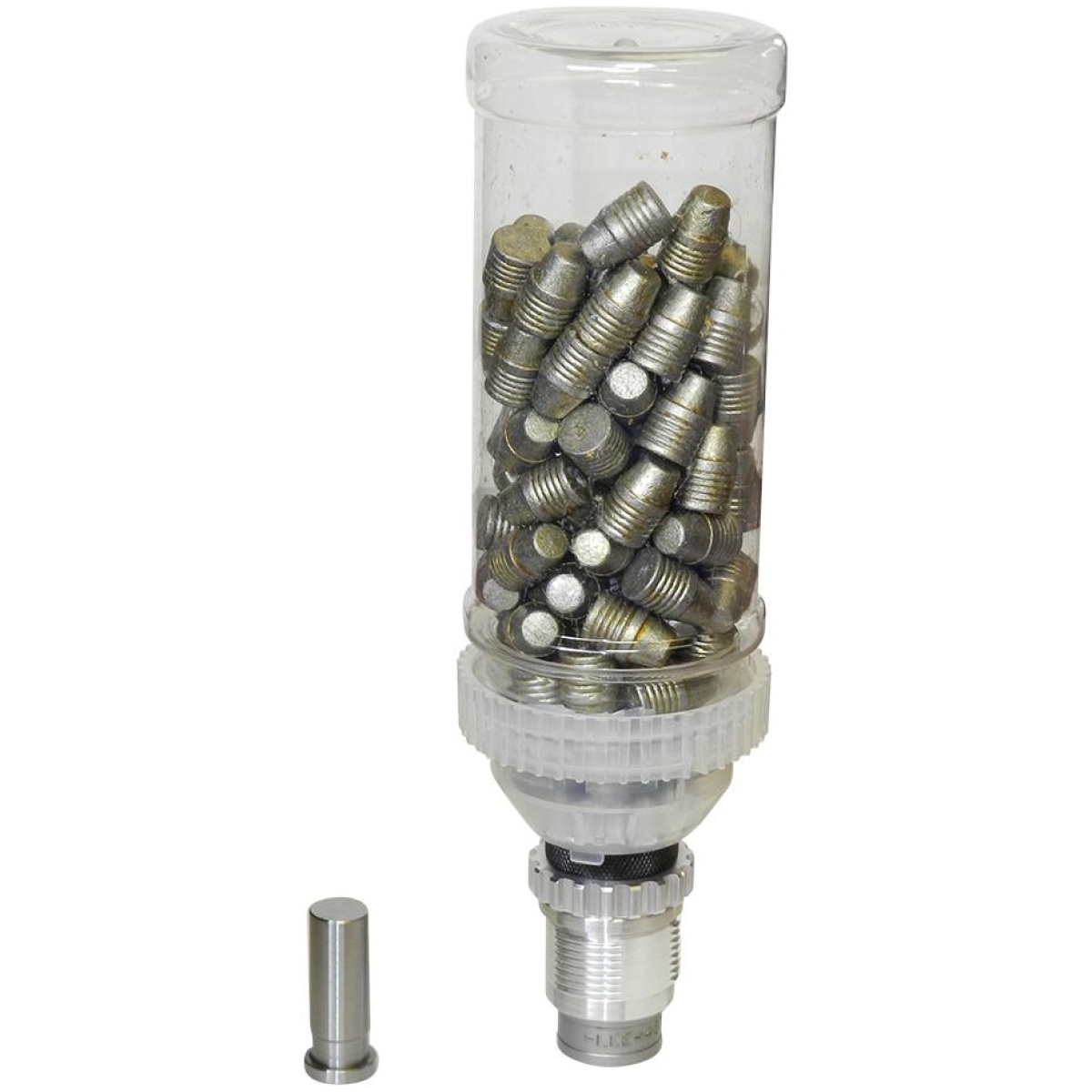 Lee91151. Jpg - lee bullet bottle adapter - holds 100. 45 acp cast lead bullets - lee91151