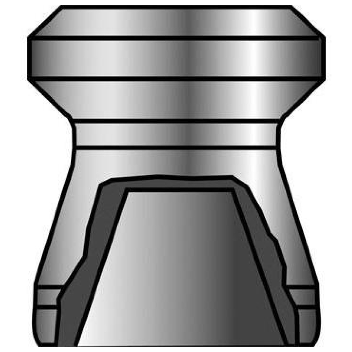 Ly2654112_1. Jpg - lyman shotgun bullet mould / sabot slug - 12 ga. Hollow base - ly2654112 1