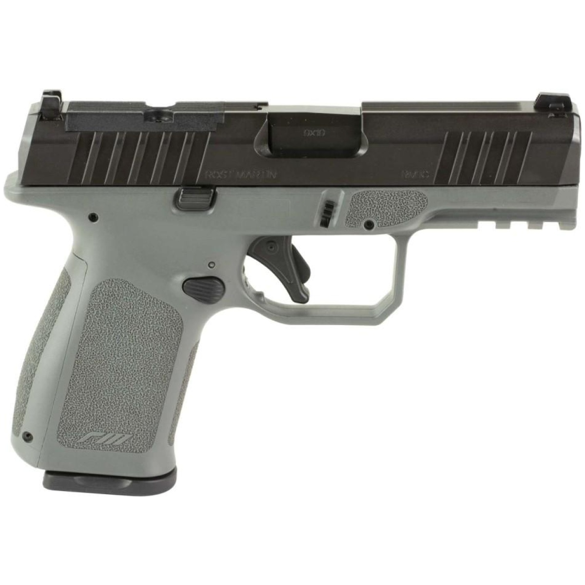 Mmrm1cgryosp-1. Jpg - rost martin rm1c handgun 9mm luger 15rd (1) & 17rd (1) magazines 4" barrel grey optic ready - mmrm1cgryosp 1