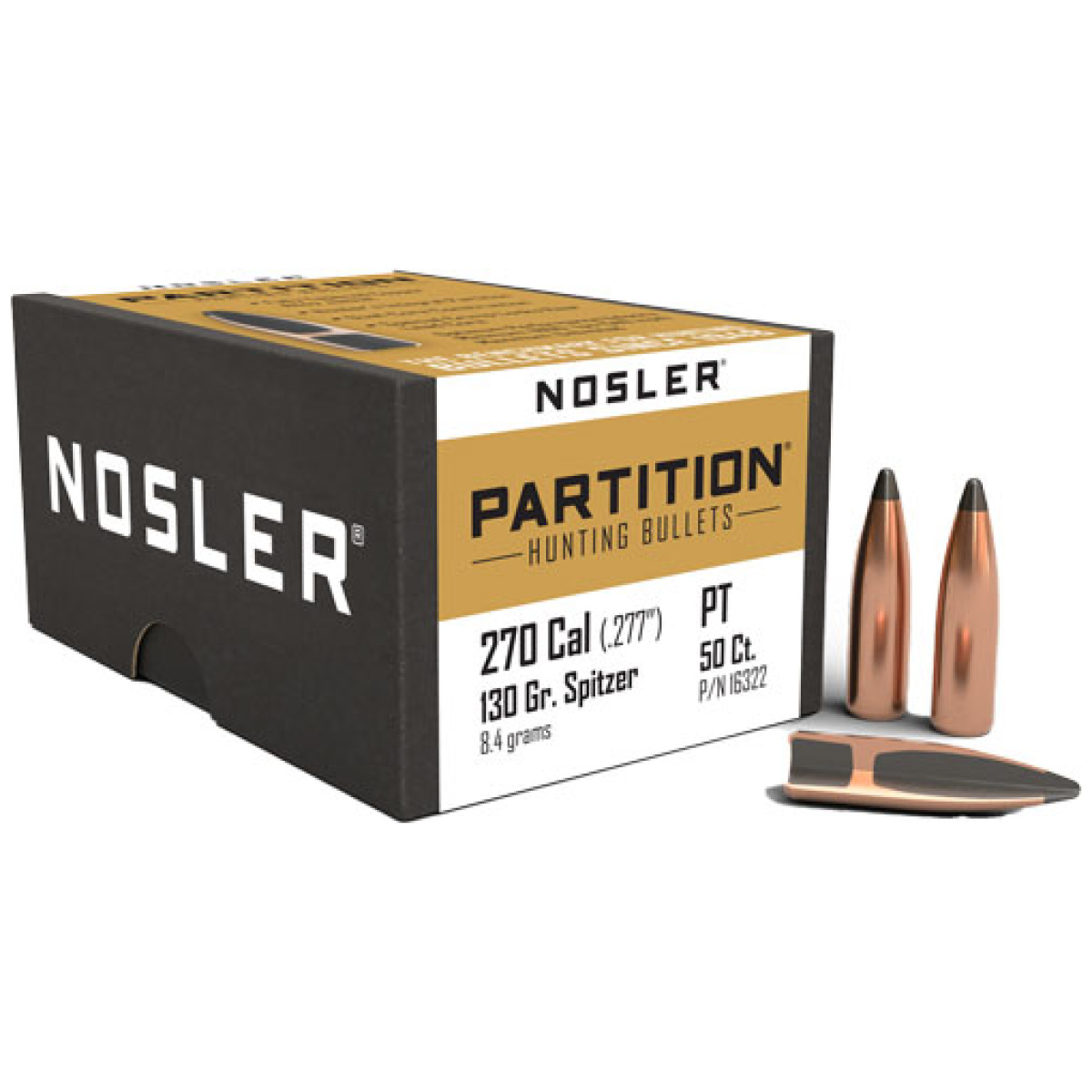 N16322_1. Jpg - nosler bullets 270 cal. 277 - n16322 1