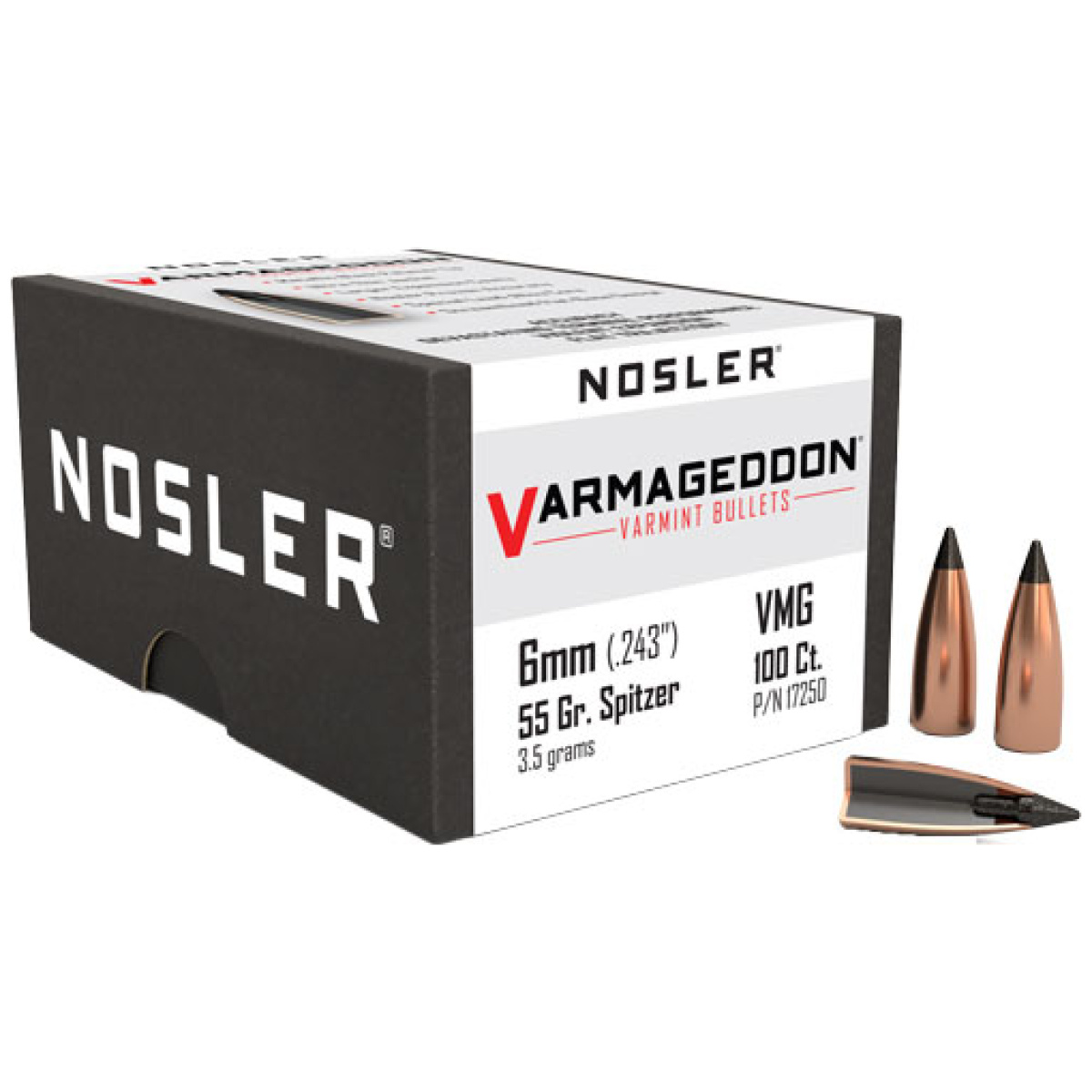 N17250_1. Jpg - nosler bullets 6mm. 243 - n17250 1