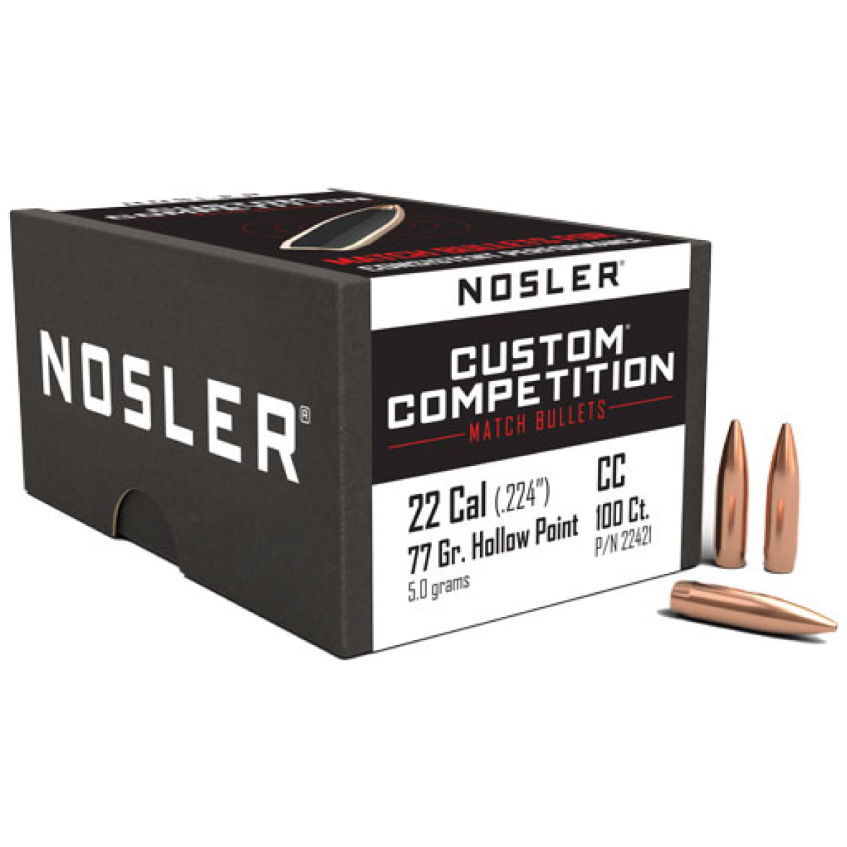 N22421_1. Jpg - nosler bullets 22 cal. 224 - n22421 1