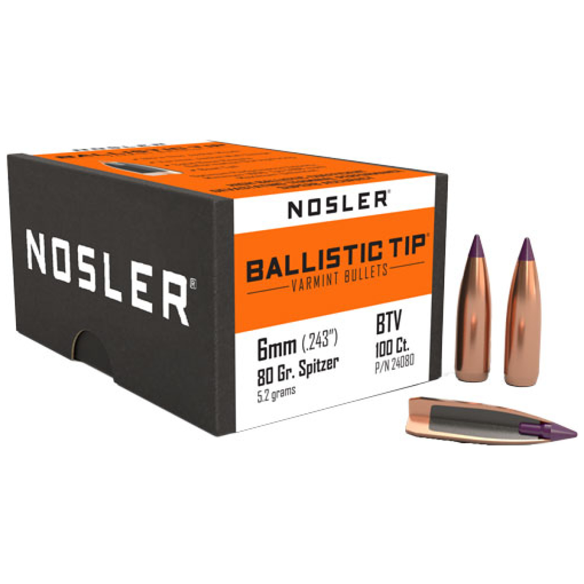 N24080_2. Jpg - nosler bullets 6mm. 243 - n24080 2