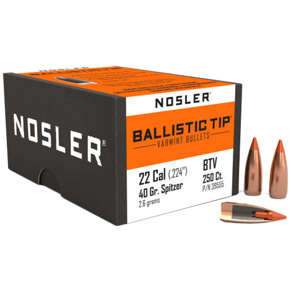 N39555_3. Jpg - nosler bullets 22 cal. 224 - n39555 3