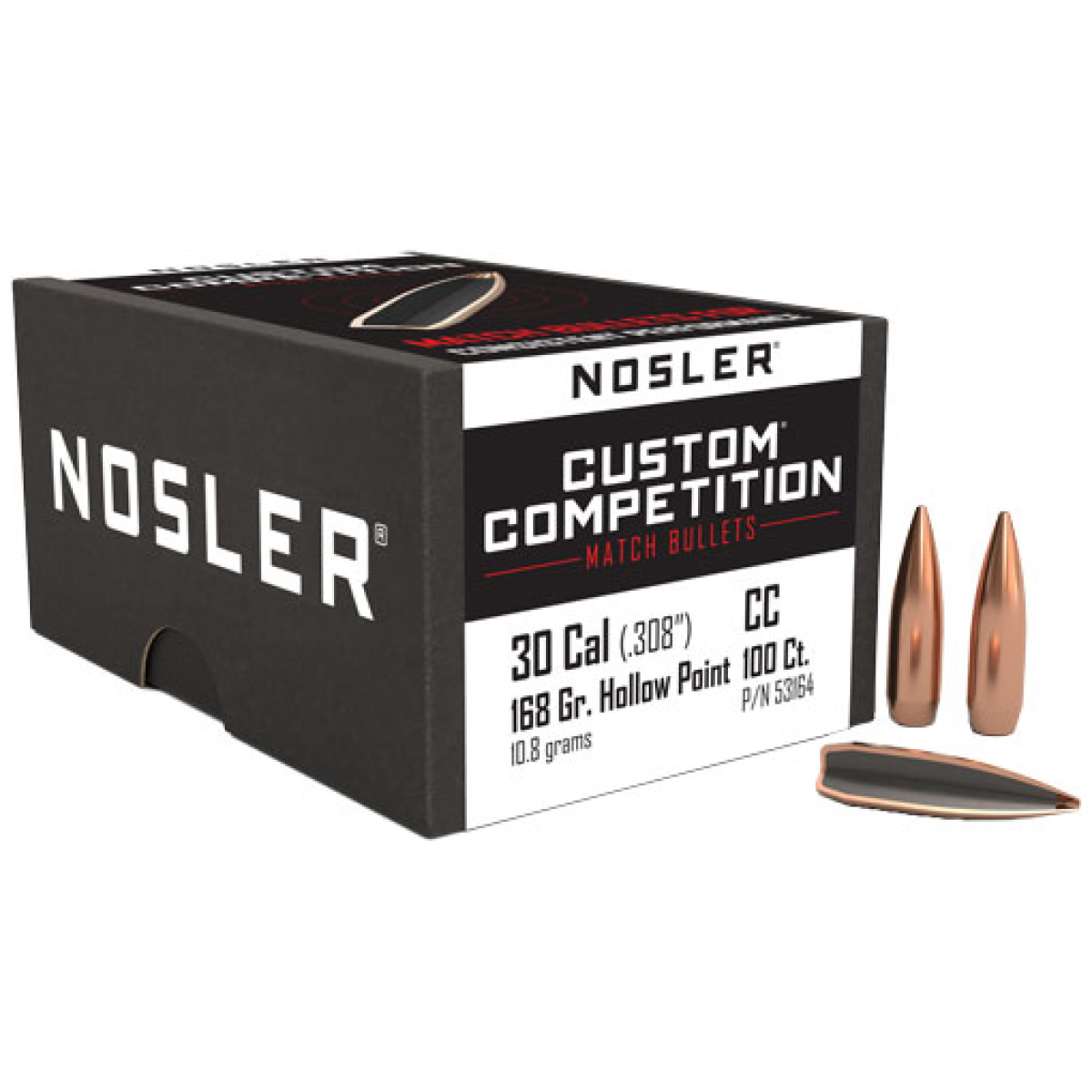 N53164_1. Jpg - nosler bullets 30 cal. 308 - n53164 1