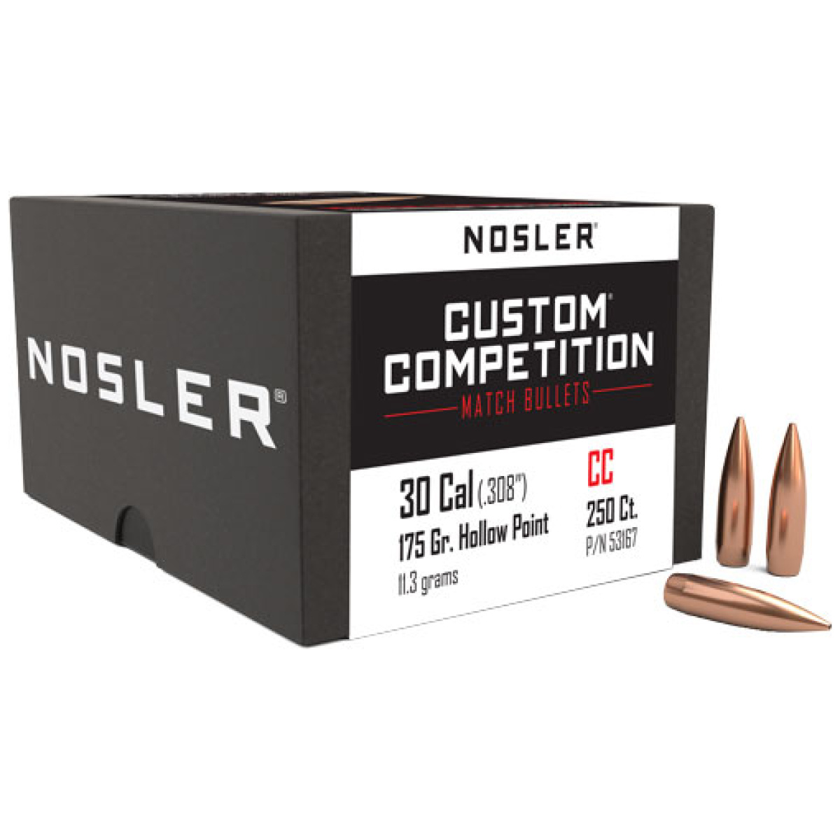 N53167_1. Jpg - nosler bullets 30 cal. 308 - n53167 1