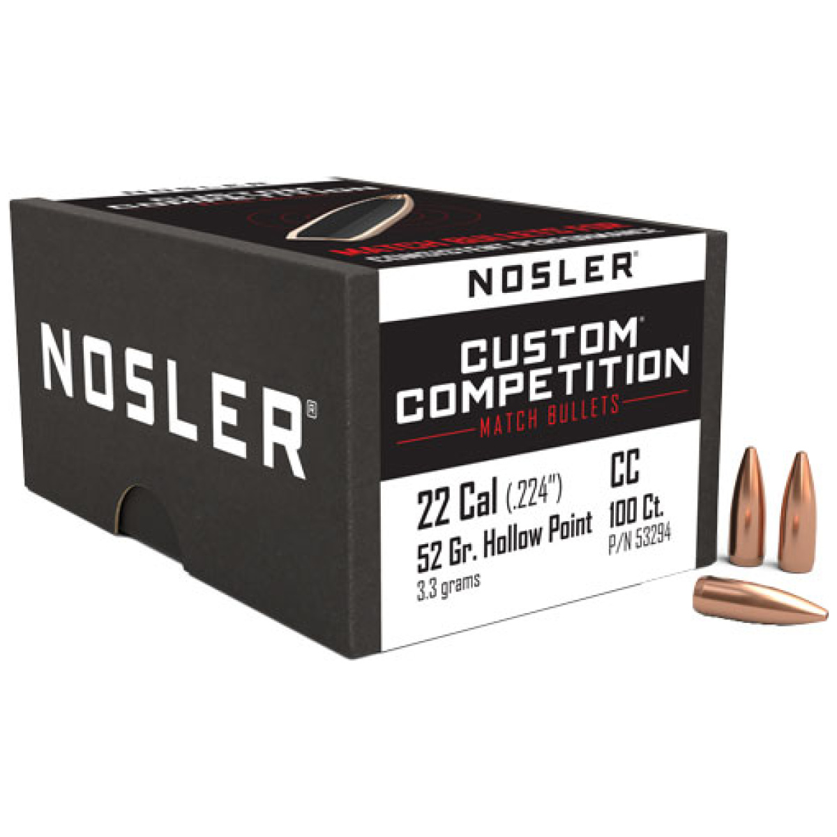 N53294_1. Jpg - nosler bullets 22 cal. 224 - n53294 1