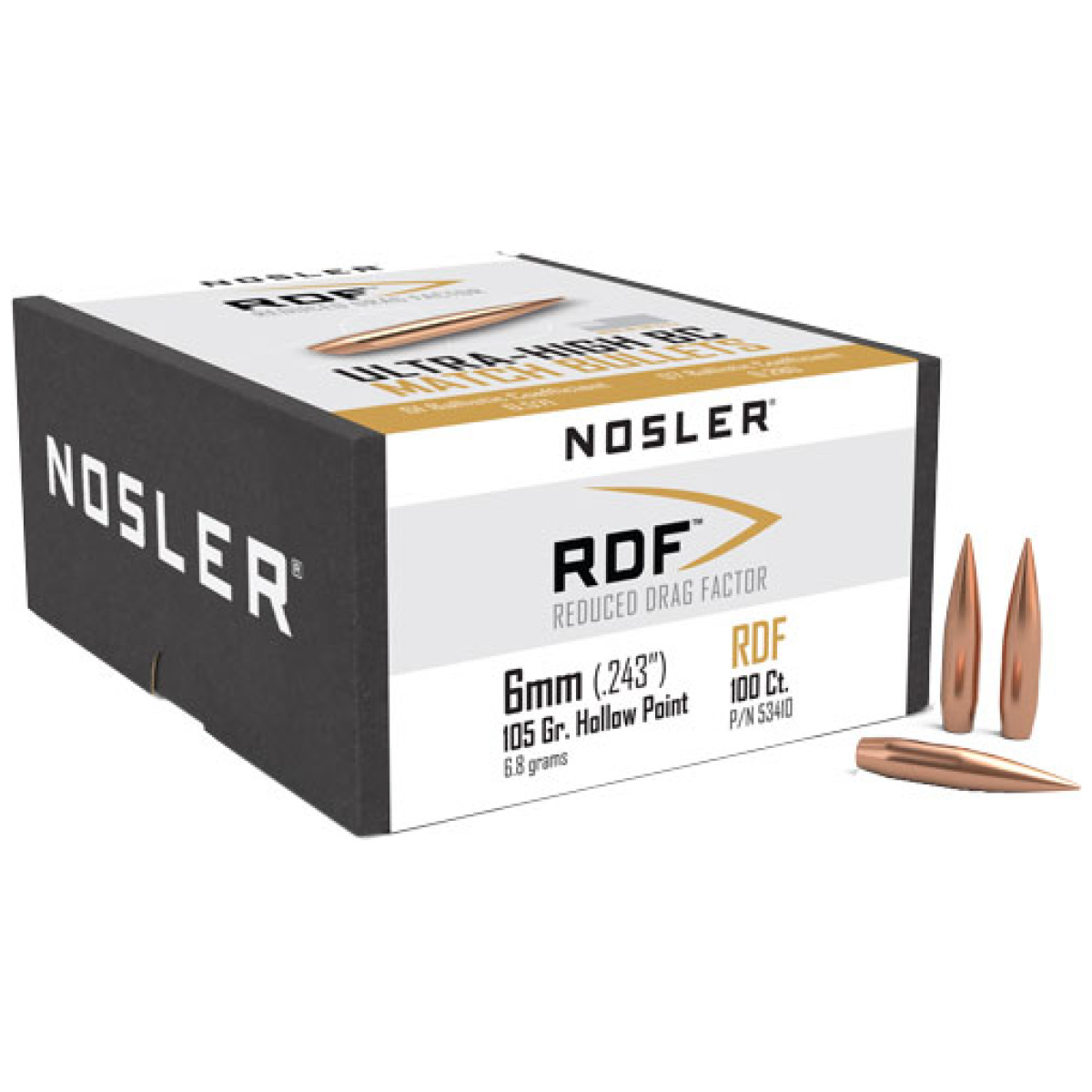 N53410_1. Jpg - nosler bullets 6mm. 243 - n53410 1