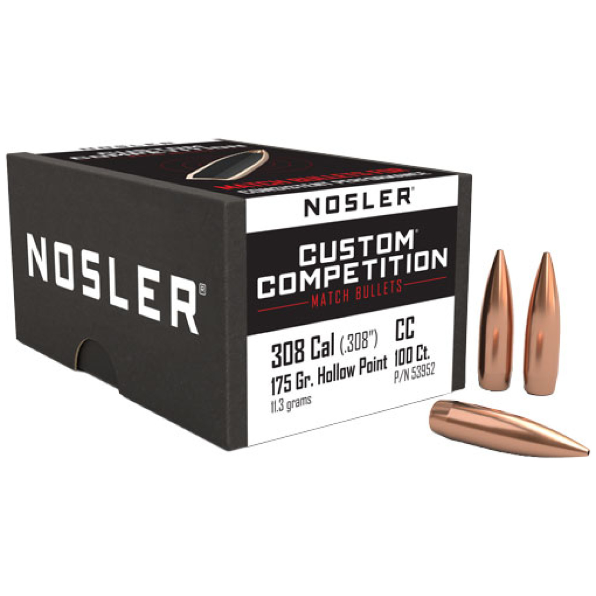 N53952_1. Jpg - nosler bullets 30 cal. 308 - n53952 1