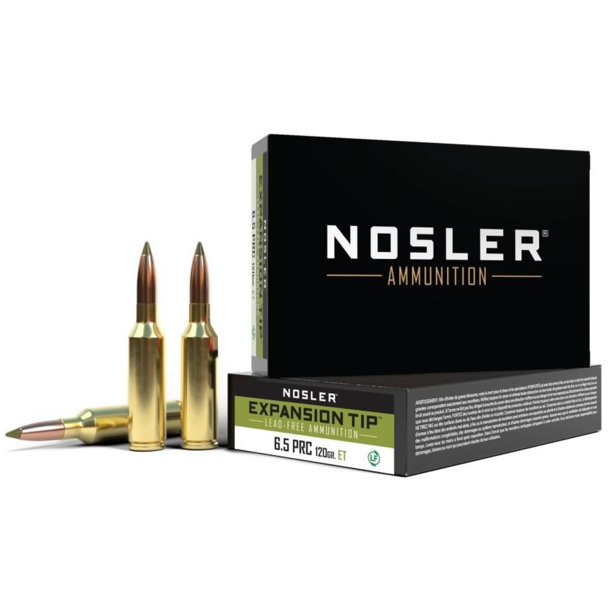 No40688-1. Jpg - nosler e-tip rifle ammunition 6. 5 prc 120gr e-tip 3100 fps 20/ct - no40688 1