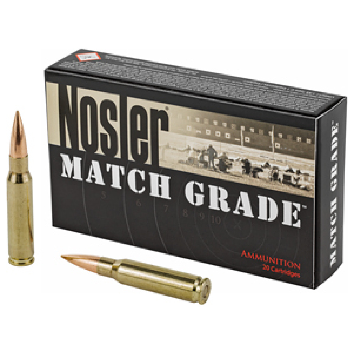 Nos60132_1. Jpg - nosler 308win 175gr rdf hpbt 20/200 - nos60132 1