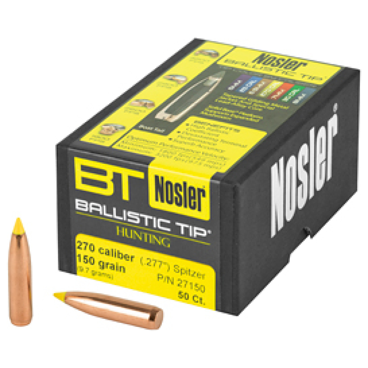 Nosb27150_1. Jpg - nosler 270 cal 150gr 50ct - nosb27150 1