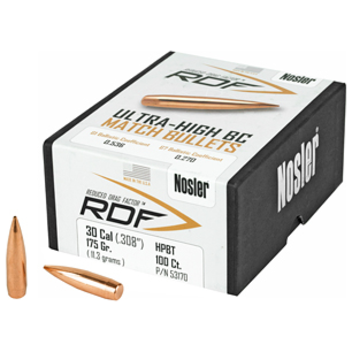 Nosb53170_1. Jpg - nosler rdf 30 175 hpbt 100ct - nosb53170 1