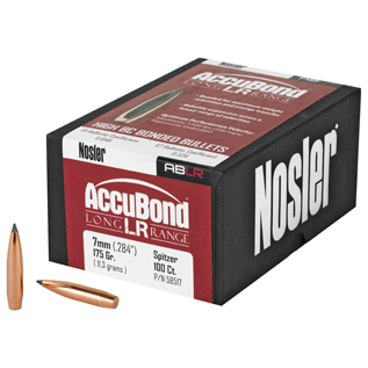 Nosb58517_1. Jpg - nosler ablr 7mm 175gr sp 100ct - nosb58517 1