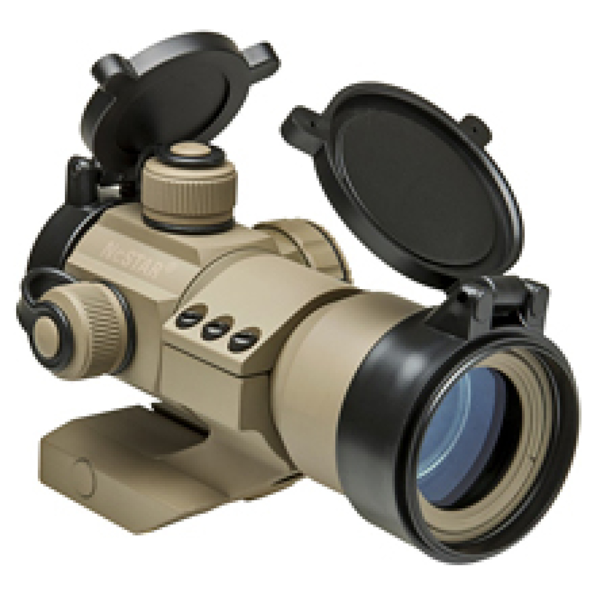 Nstardrgb135t_1. Jpg - ncstar dot sight red/grn/blu tan - nstardrgb135t 1