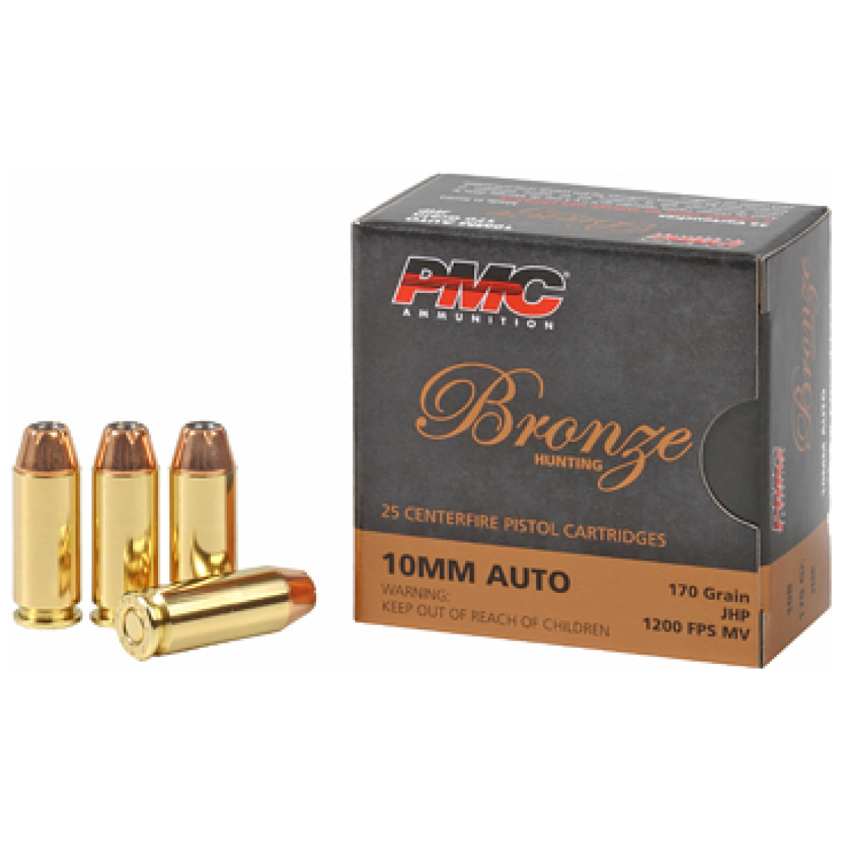 Pmc10b_1. Jpg - pmc brnz 10mm 170gr jhp 25/500 - pmc10b 1