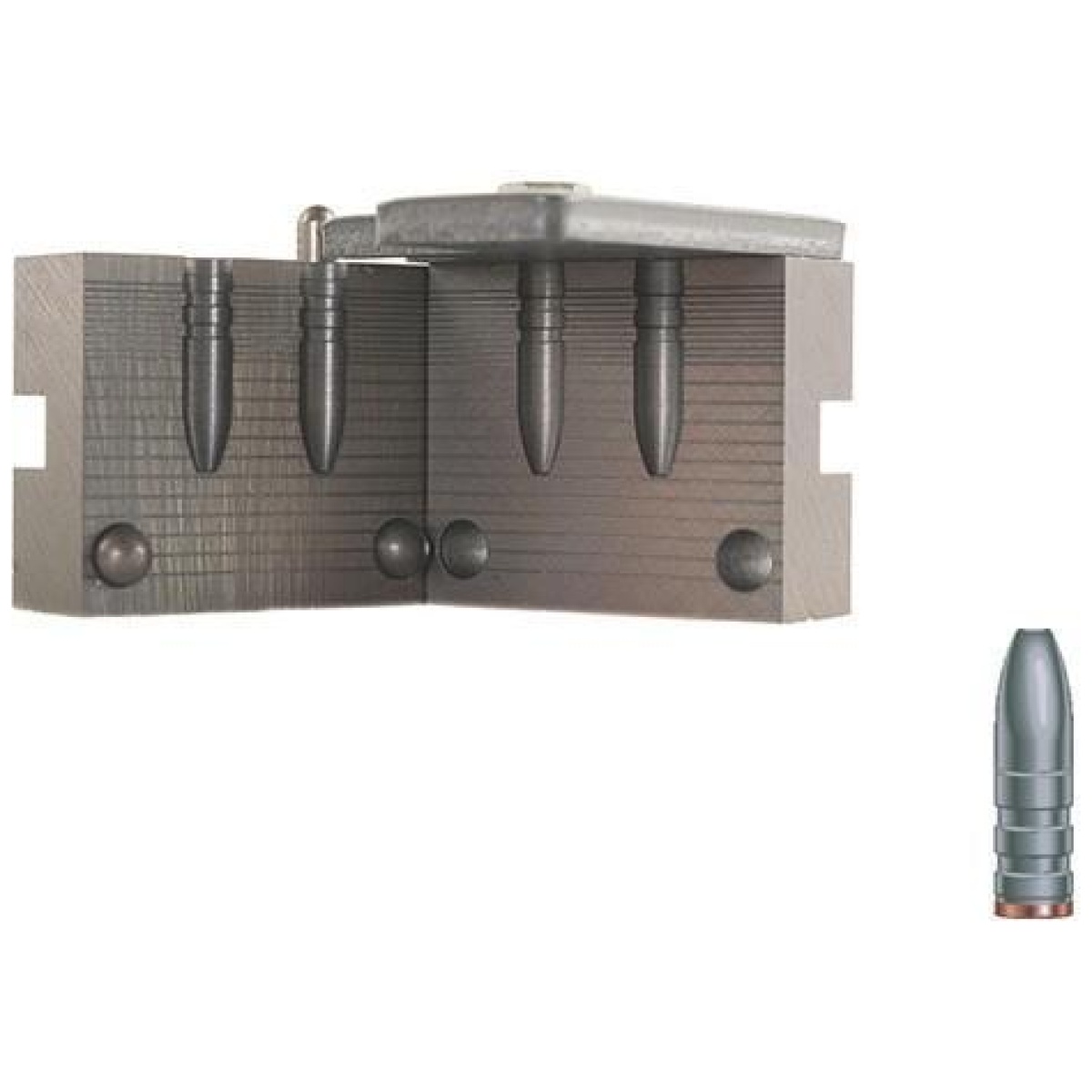 Rc82015. Jpg - rcbs semi-point rifle bullet mould - double cavity. 244" 95 gr - rc82015