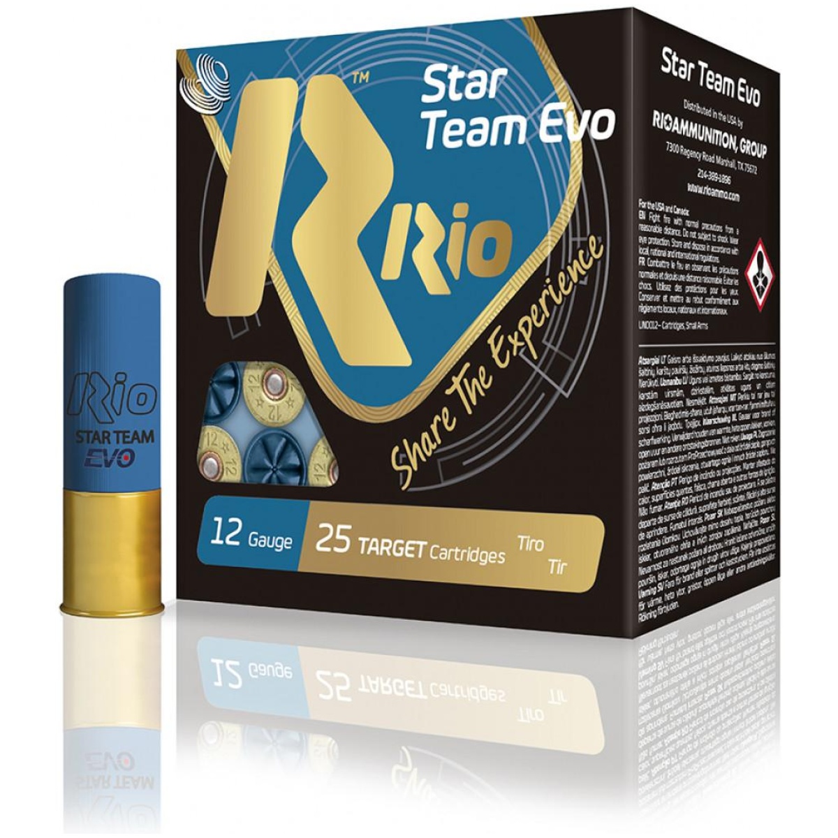 Rost2875_1. Jpg - rio star team 12 ga 2-3/4" 1 oz 1280 fps #7. 5 25/ct - rost2875 1