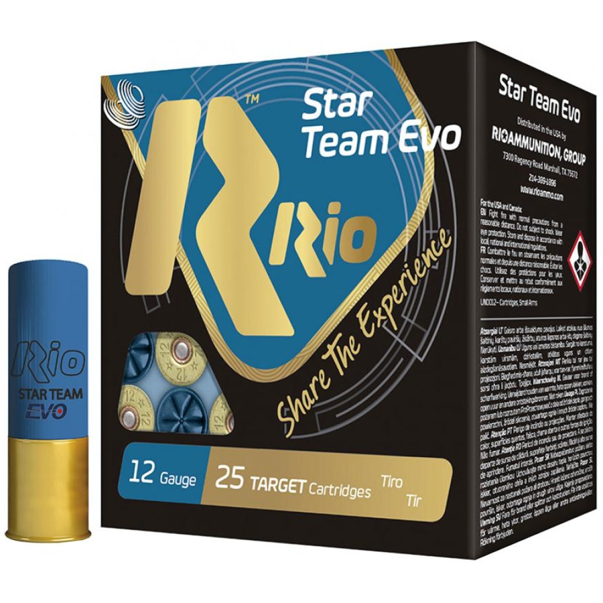 Rost28hv75. Jpg - rio star team evo 28 hv shotshells 12 ga 2-3/4" 1 oz 1315 fps #7. 5 25/ct - rost28hv75