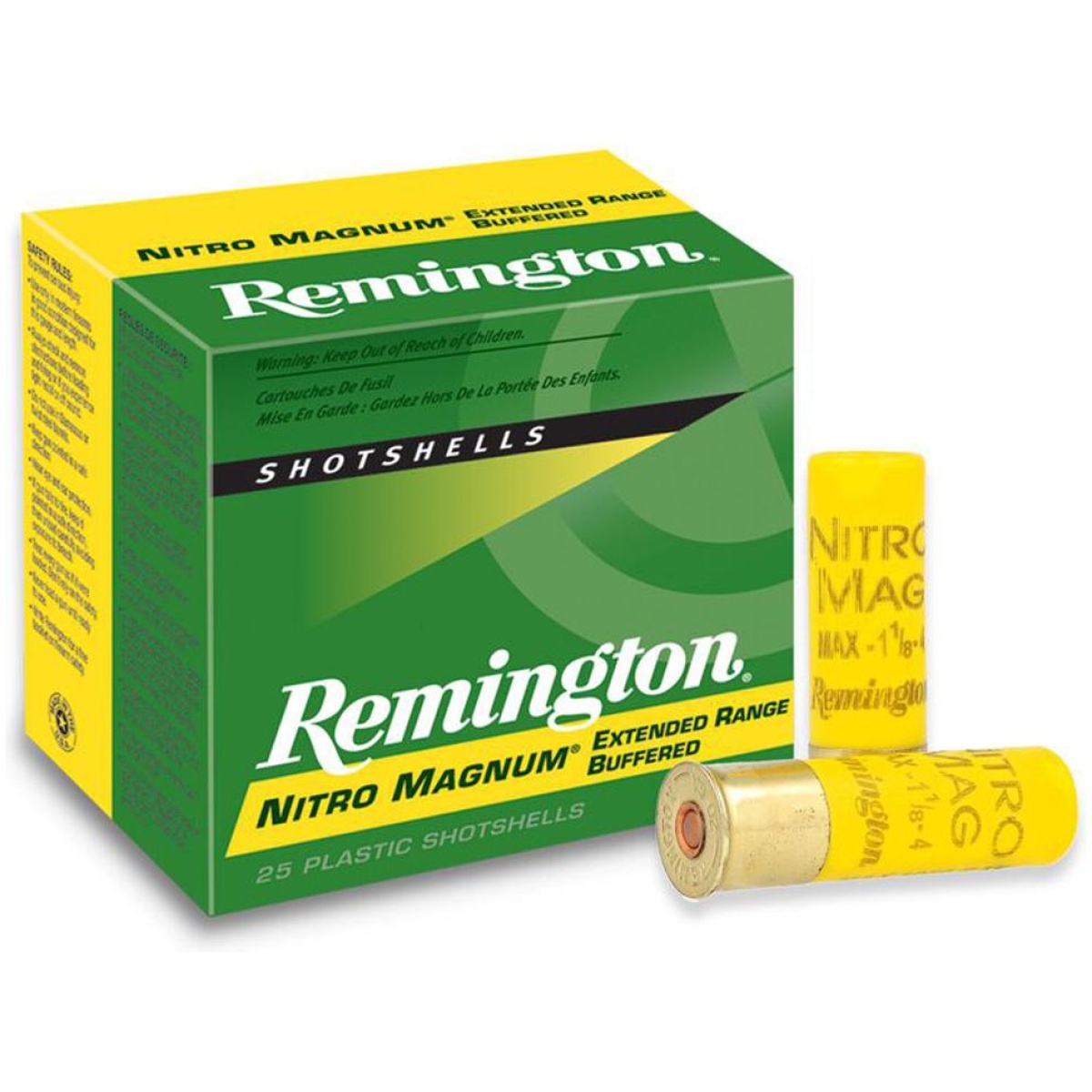 Rt20664. Jpg - remingto nitro magnum shotshells 20 ga 2-3/4 in 1-1/8 oz #4 1175 fps 25/ct - rt20664